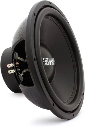 Sundown Audio E-15 v4 D4 15 500W RMS Dual 4-Ohm Subwoofer ,(E-15v4D4)