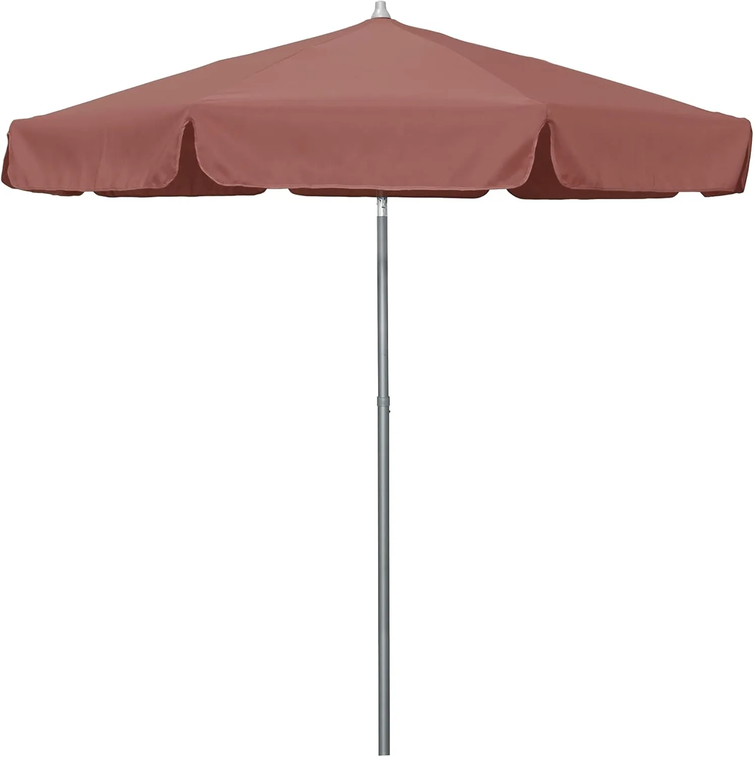 Sunline 7.5 ft x 8 Fiberglass Ribs Aluminum Pole Push Open Push Tilt Market Patio Umbrella