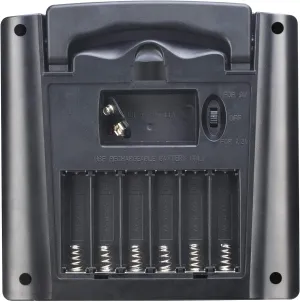 Sunway Solar AA AAA Battery Charger for Rechargeable Batteries 1.2V NiMH NiCD with Built-in 2Watt Solar Panel Portable Charger For1.2V Ni-MH Ni-CD Household Battery