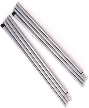 SUPVOX 2Pcs Heavy Duty Outdoor Tent Rods Tent Bar Poles for Hiking Camping and Awning Support Durable Tent Pole Kit for Enhanced Stability