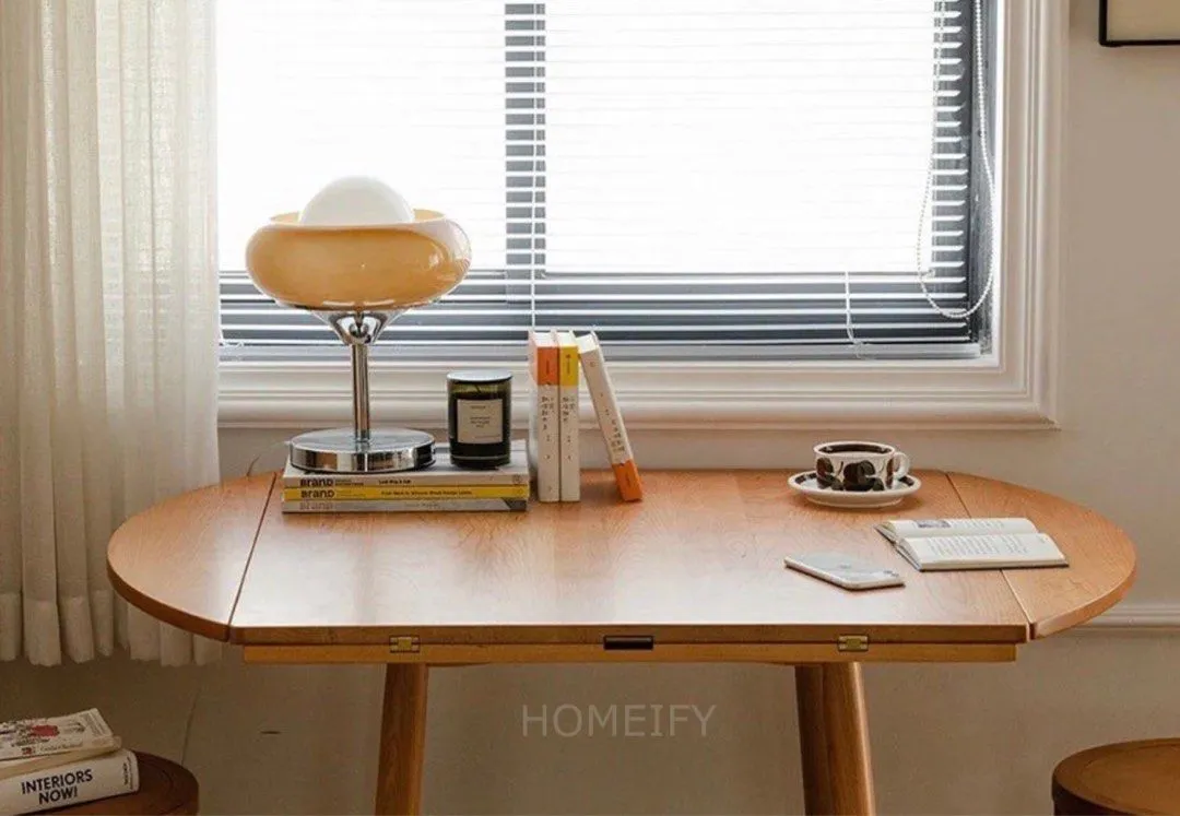 SUTTON Wood Foldable Round Table
