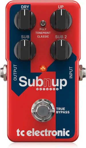 TC Electronic SUB 'N' UP OCTAVER Pedal with TonePrint