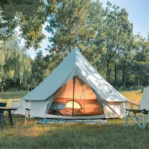Tent for Camping Automatic Pop Up Camping Tent 4 Person Family Tents,Big,Easy Up,Mesh Windows,Waterproof, Sunscreen Large Space for Picnic Outdoors