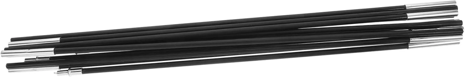 Tent Pole Kit 2 Pack Fiberglass Poles Replacement Forcoleman Tent Support Bar for Camping Hiking