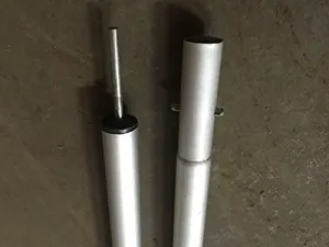 TentandTable 3-Foot Long by 4-Inch Diameter Heavy Duty Anodized Aluminum Party Tent Center Pole Extender for 40-Foot Tents for Parties, Events, Churches, Weddings, and Schools