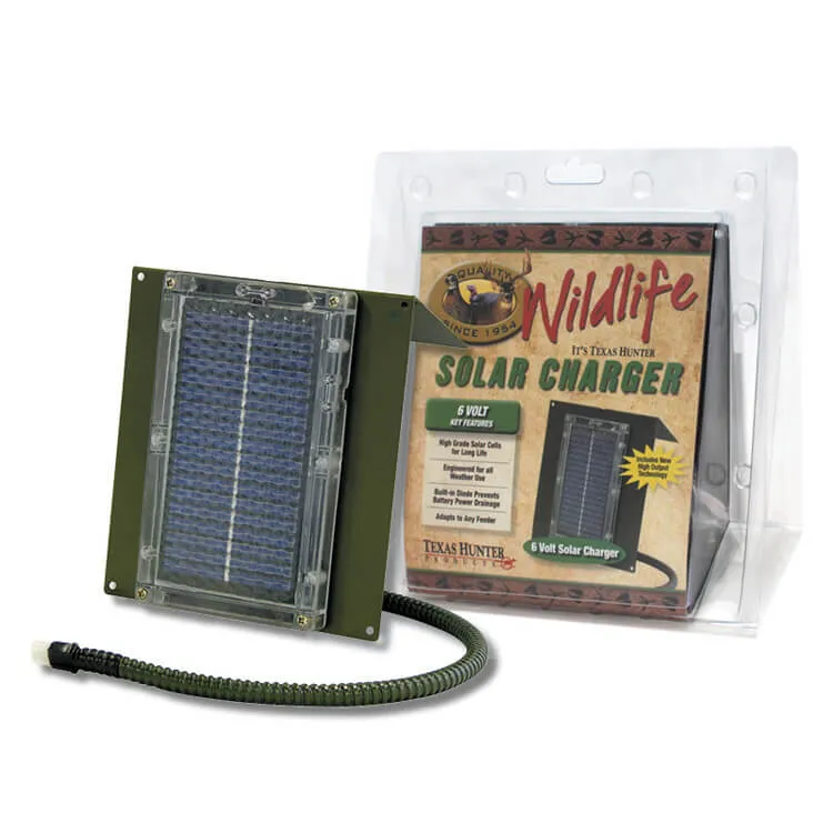 Texas Hunter 6 Volt Solar Charger