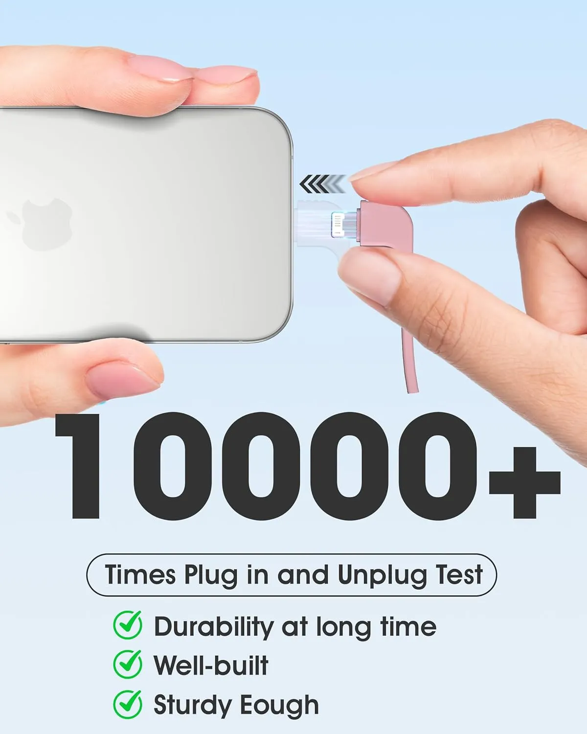 TG90° Portable Charger Power Bank, Ultra Small 5000mAh Battery Pack with Built-in Foldable AC Wall Plug and Cables, USB C Cell Phone External Battery Charger Compatible with iPhone and Android Devices