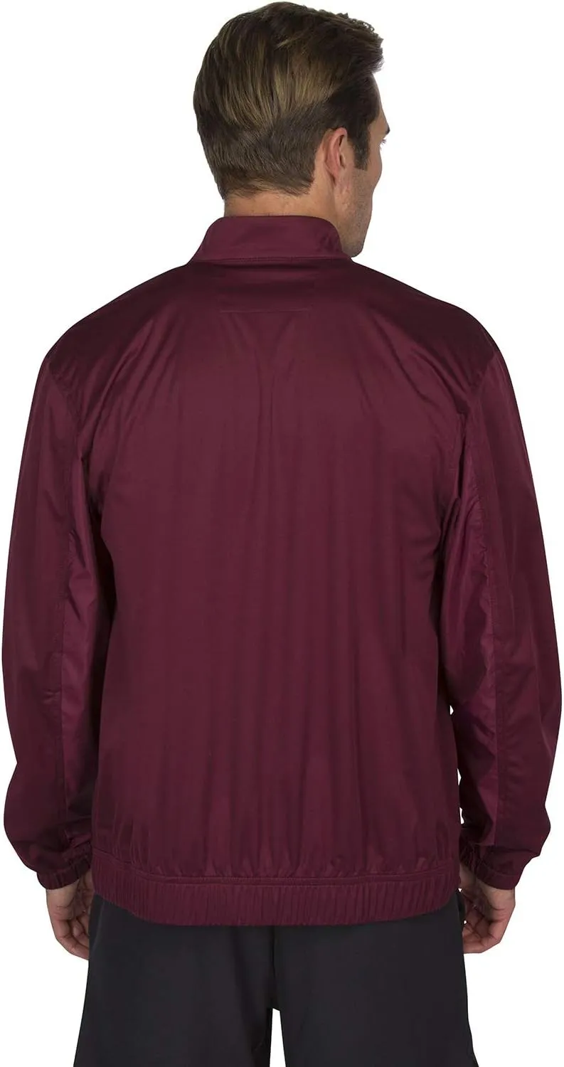 Three Sixty Six Full Zip Golf Jacket for Men - Lightweight Mens Rain Coat - Water Resistant Windbreaker