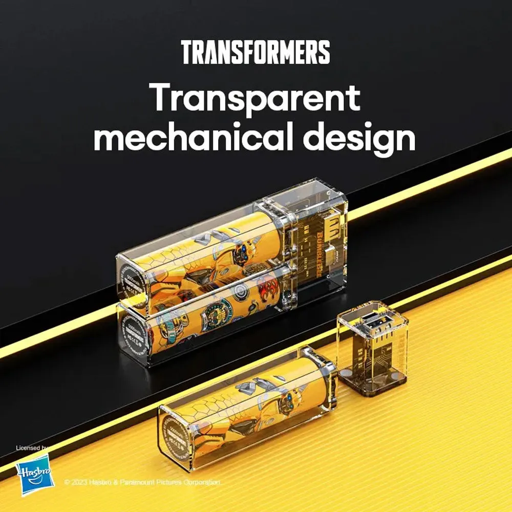 Transformers Detachable Battery Magnetic Power Bank 5000mAh 20W - Yellow