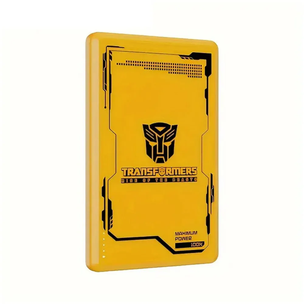 Transformers Wireless Magnetic Power Bank 5000mAh 20W - Yellow