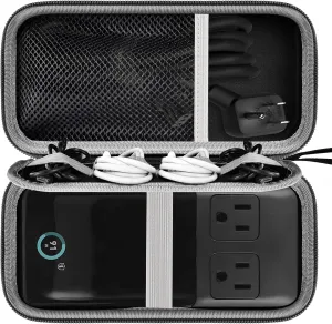 Travel Case for Anker 727/ Prime 6-in-1 USB C Charging Station (GaNPrime 101W), Power Strip Organizer Bag for Cables and Accessories - Efficient Solution for On-the-Go Charging Needs (Box Only)