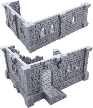 Ulvheim Ruins by Terrain4Print (Set A), 3D Printed Tabletop RPG Scenery and Wargame Terrain for 28mm Miniatures