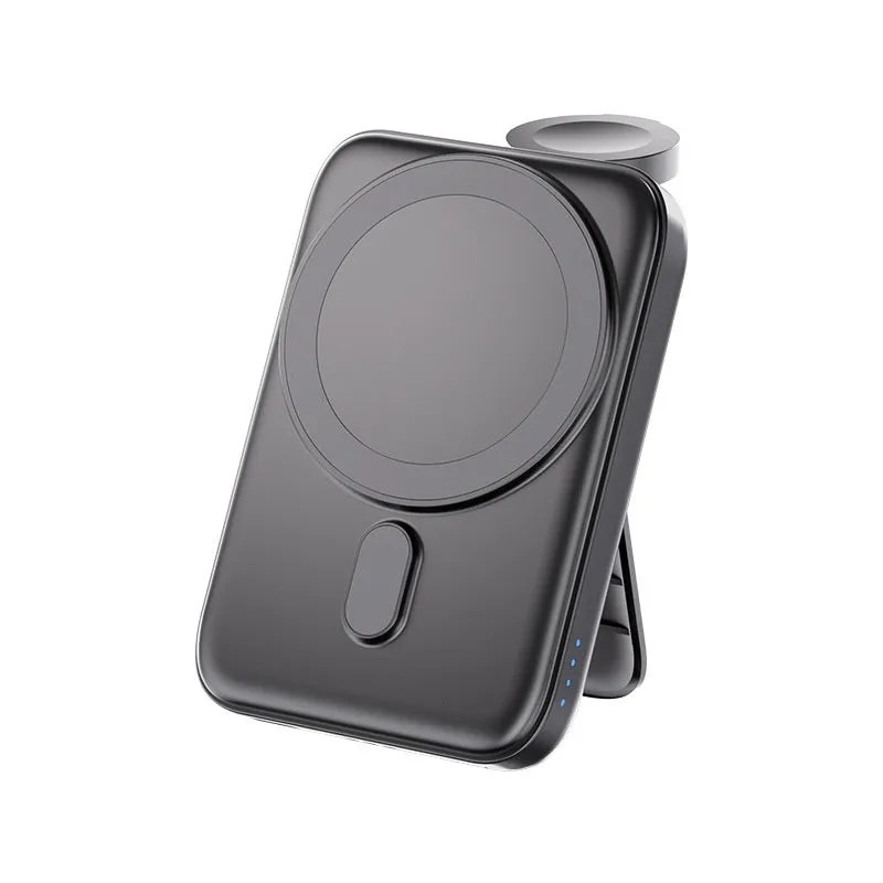 Universal Magnetic Wireless Power Bank | 18W Fast Charging | Compatible with Samsung & Apple Watch