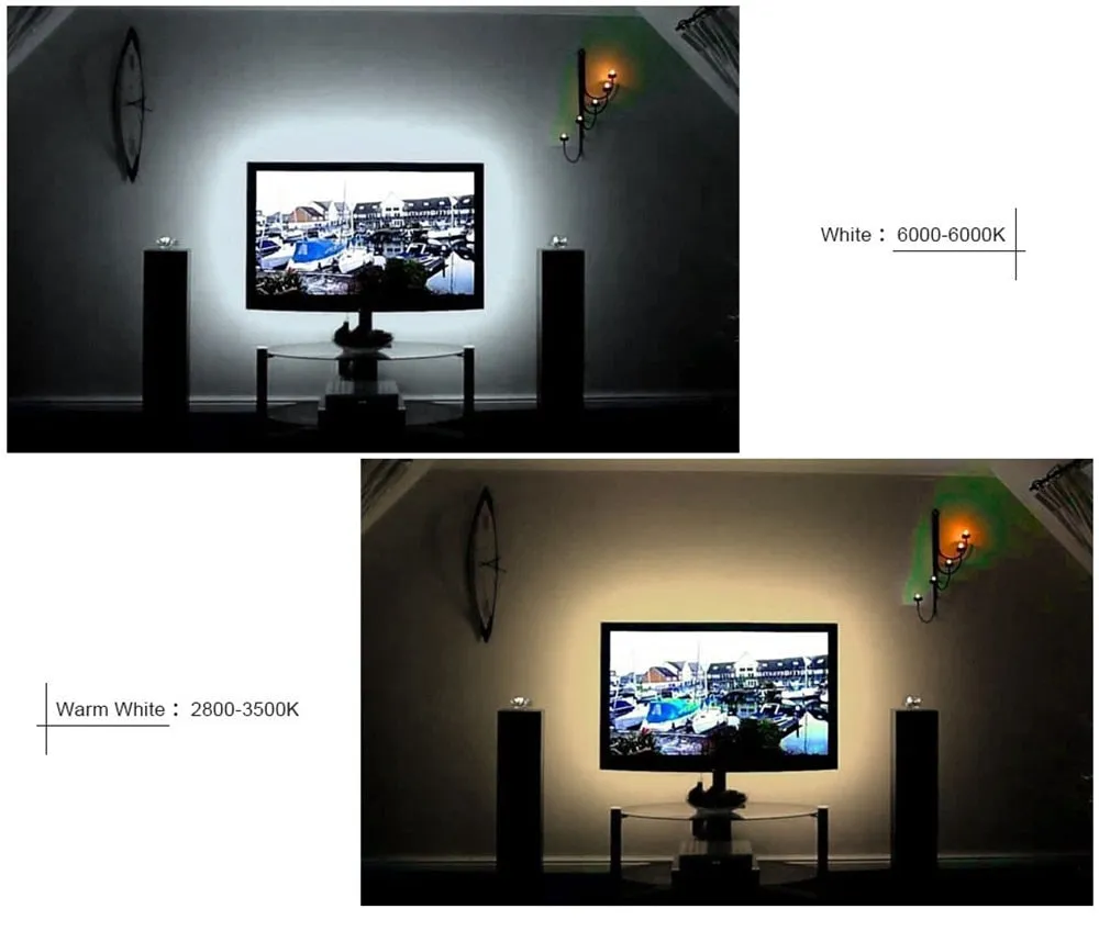 USB LED Strip Lamp 2835SMD DC5V Flexible LED Light Tape Ribbon 1M 2M 3M 4M 5M HDTV TV Desktop Screen Backlight Bias Lighting