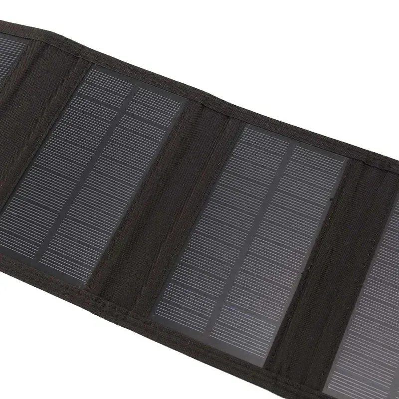 USB solar panel charger 12W Foldable – Waterproof Outdoor Power Bank