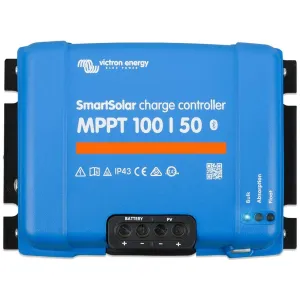 Victron 100/50 SmartSolar MPPT Charge Controller/Regulator (50A) - Powerful Sola
