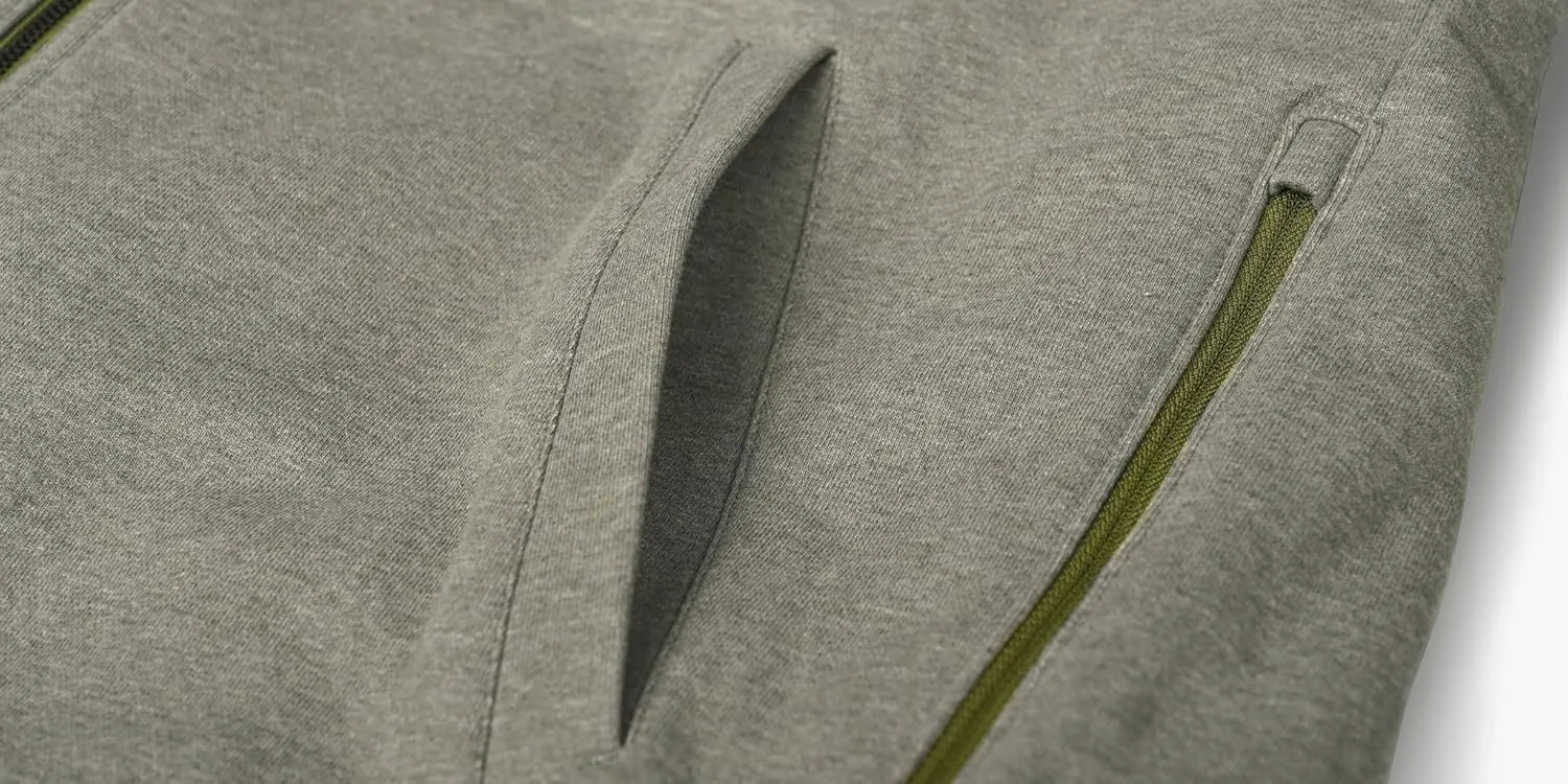 VIKTOS Men's Full Zip Soft Casual Lightweight Navarone Fleece Jacket