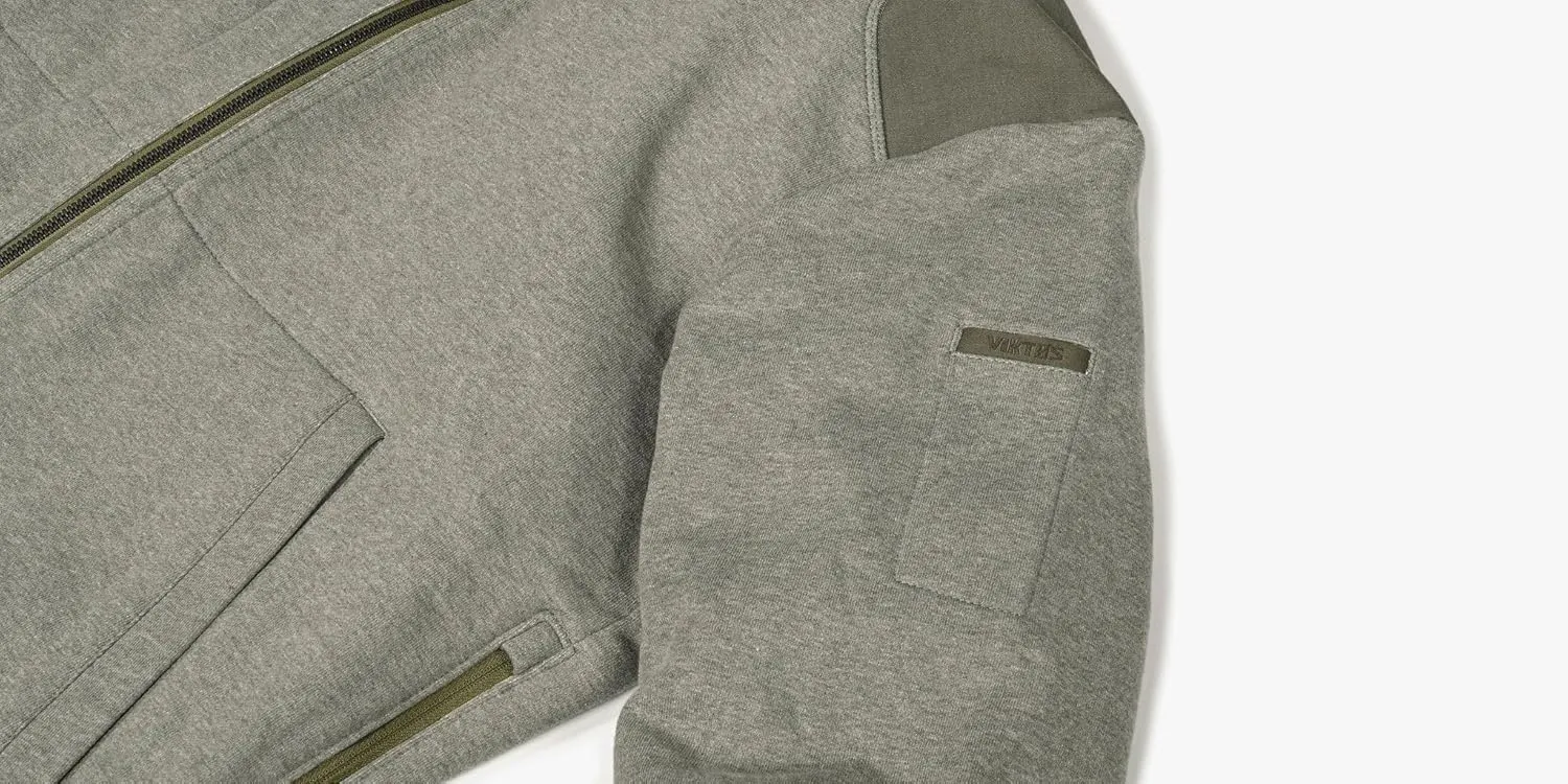 VIKTOS Men's Full Zip Soft Casual Lightweight Navarone Fleece Jacket