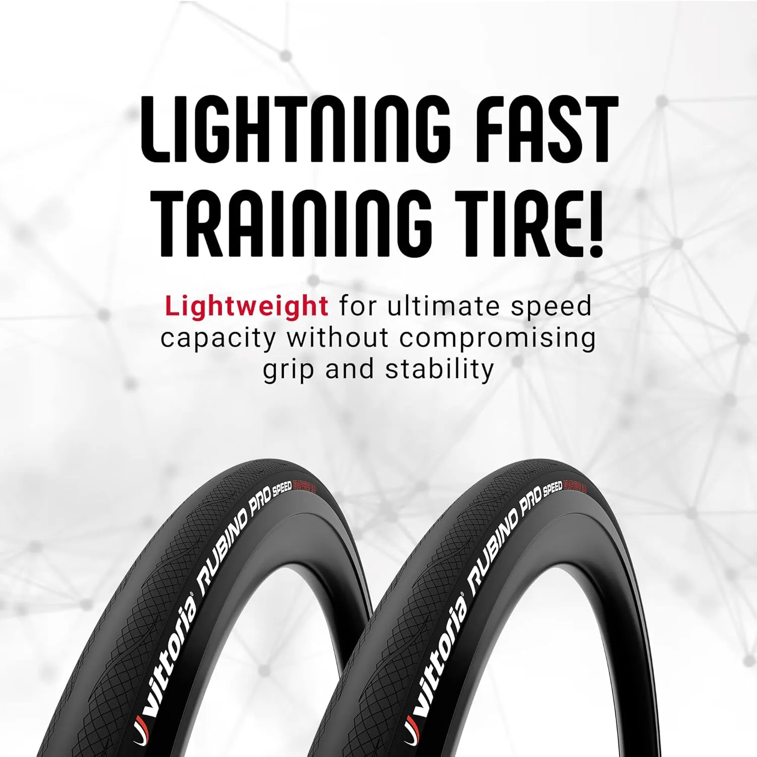 Vittoria Rubino Pro IV Speed G2.0 - Performance Road Bike Tire - Foldable Bicycle Tires