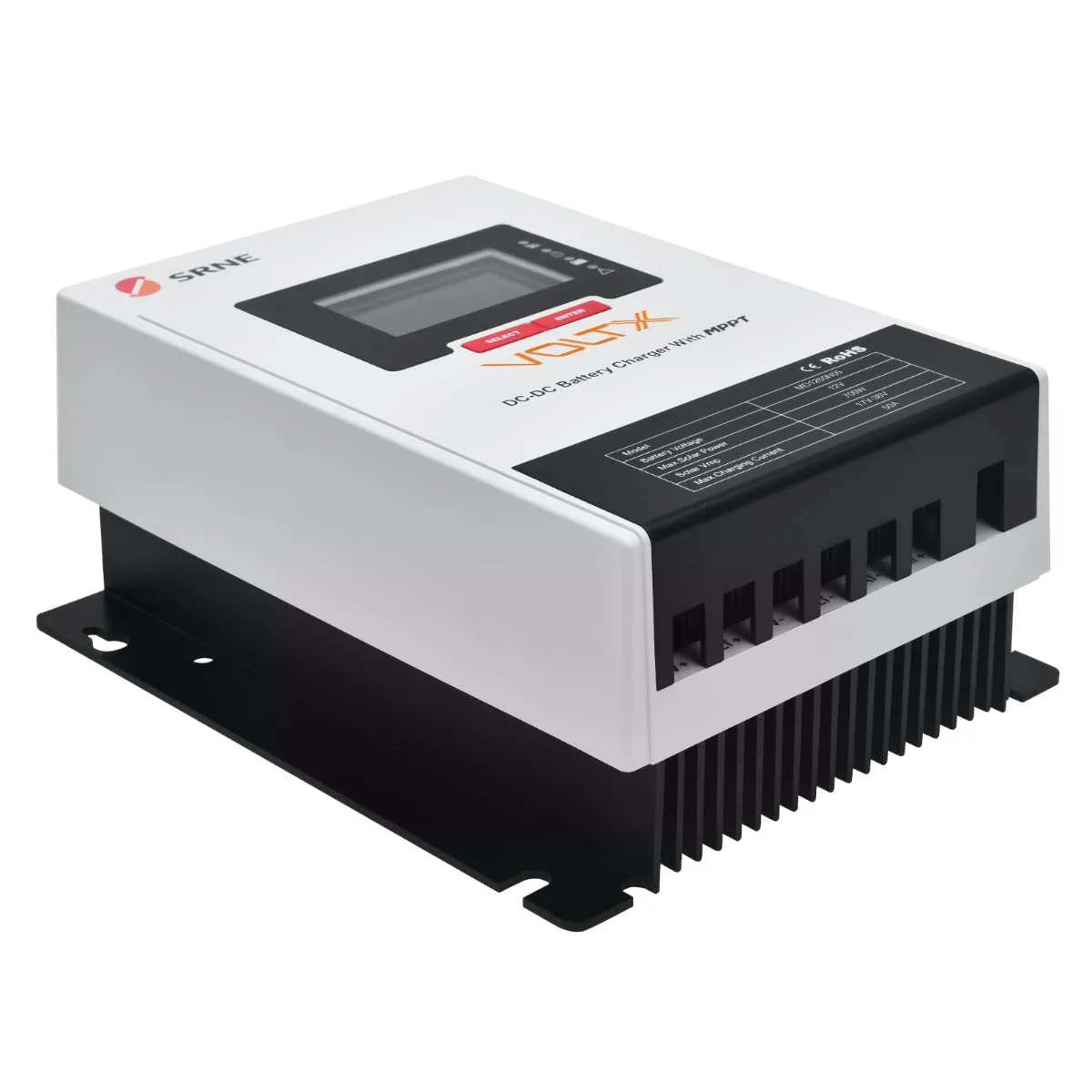 VoltX SRNE 12V 50A DC-DC MPPT LiFePO4 Battery Charger