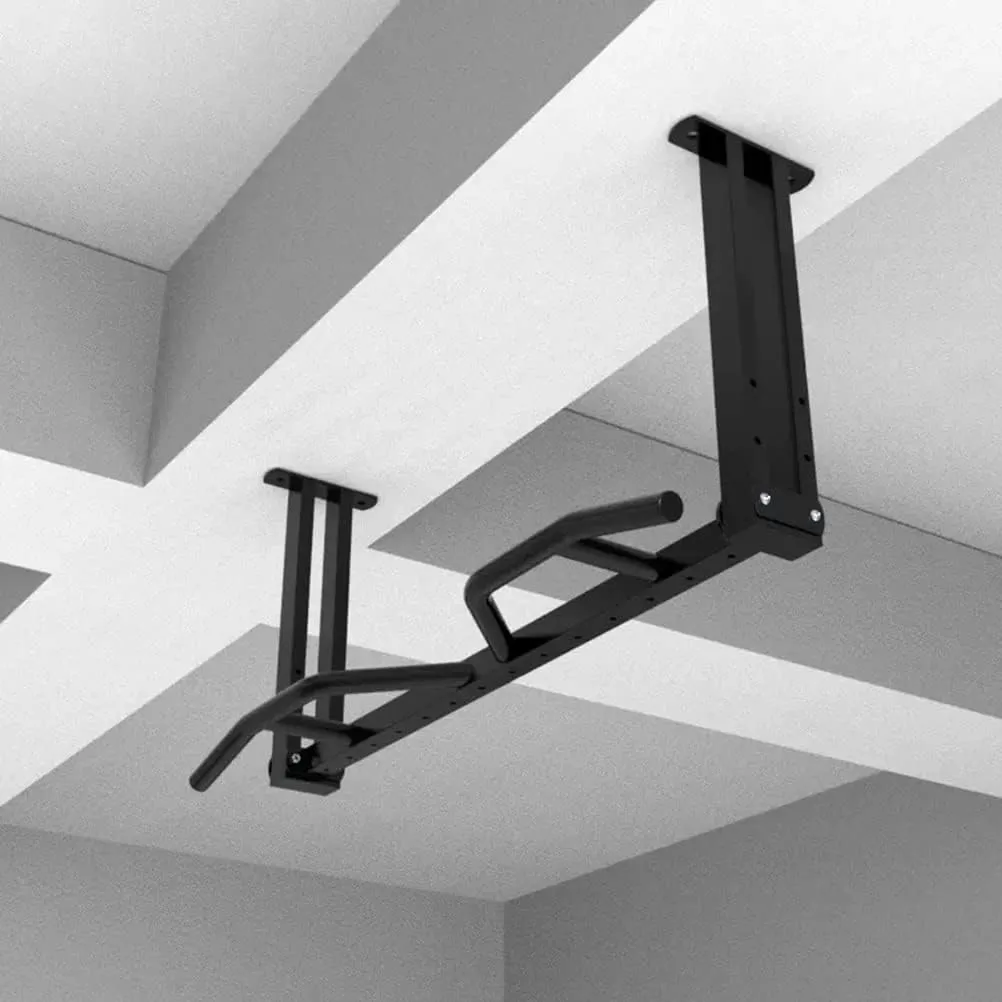 Wall Mounted Pull Up Bar,Ceiling Beam Mounted Heavy Duty Gym Horizontal Bar,Height Adjustable,Maximum Load 300kg (Color: Style 3)