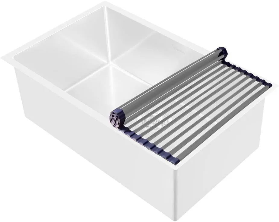 Whitehaus WHNPLRM-GM Noah Plus Collection Kitchen Roll Mat, Gunmetal