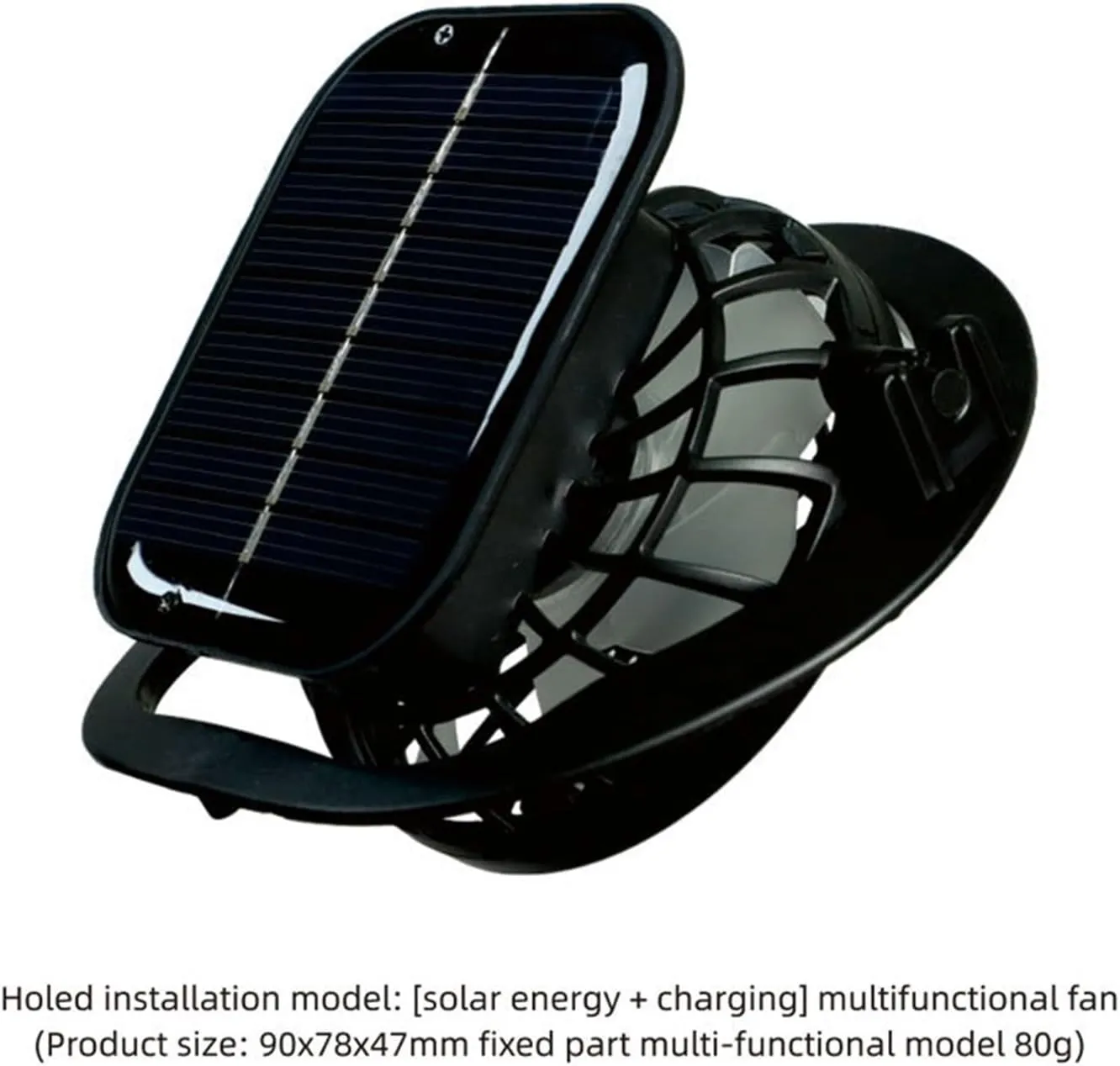 Wide Brim Solar Fan Hat, UPF 50  Bucket Hats with Solar Powered Fans for Beach Hiking Camping Fishing Outdoor
