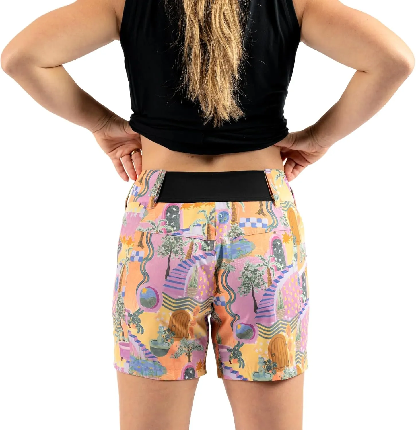 Wild Rye Women’s Rita Short, MTB Lightweight Bike Shorts, UPF 50, 6” Inseam & Pockets for Gravel & Mountain Biking