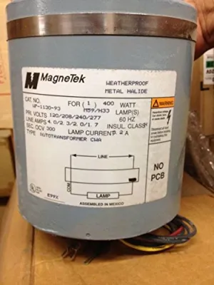 WP113093 Equivalent To Advance 79W6091 400W Mh Wheather Proof Ballast