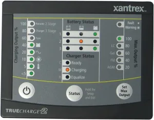 Xantrex TRUEiCHARGE/i2 Remote Panel f/20 & 40 & 60 AMP (Only for 2nd generation of TC2 chargers)