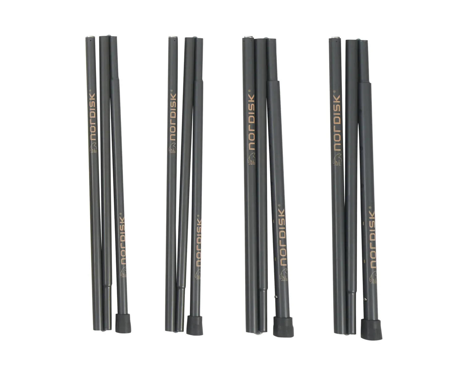 Ydun Sky 5.5 Pole Set - Steel/Gunmetal Grey