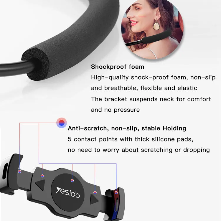 Yesido Neck Mounted Lazy Holder