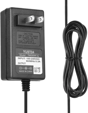 YUSTDA (6.5FT Cable) AC Adapter Charger for Fulltone Mas Malo Distortion Fuzz Effects Pedal Power Supply Cord