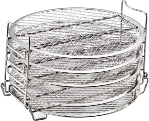 Zerodeko Air Fryer Accessories 1 Set 5 Layers Dehydrator Rack Stand for 6.5/8qt Grills
