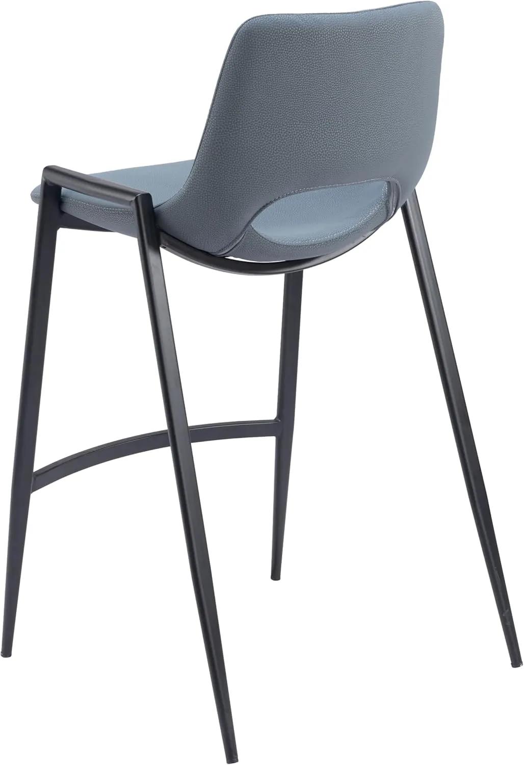 Zuo Modern Counter Chair Set, Gray, Black