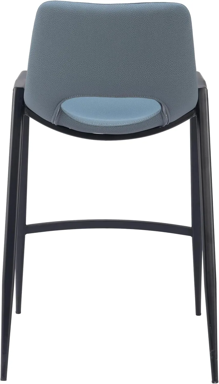 Zuo Modern Counter Chair Set, Gray, Black